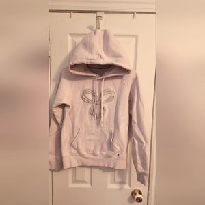 TNA baby pink hoodie